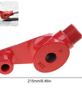 Top Rated 90 To 180 Degree Manual Wire Pipe Bender Machine iron tube former tool, red, 215mm length, for precise bending.