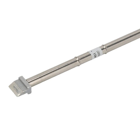 Top Tier Chisel Soldering Iron Tip T12 for fast heating circuit board repair, stainless steel, precise fine point.