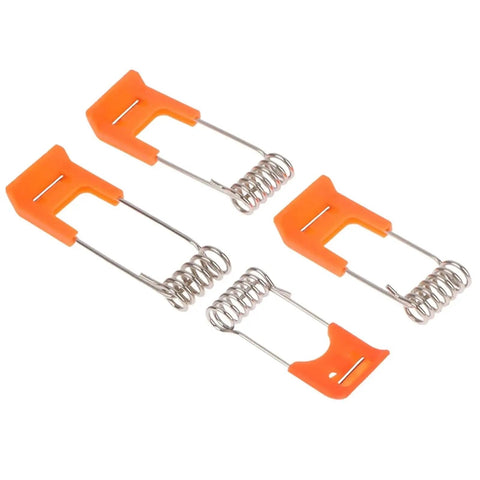 Lawsen Spring Clips Recessed Lighting 20PCS Steel Spring Clamps, orange plastic and metal springs for LED downlight installation.