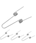Heavy Duty Dual Torsion Spring Kit for Trash Can Lids, Top Tier Stainless Steel 4 Pack With 1.6mm Wire For Smooth Operation And Quick Lid Snap Back in Kitchen DIY Repair Projects You Gonna Love, 4 springs