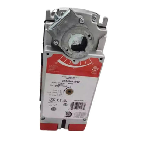 Top Shelf Electric Damper Actuator For Your House HVAC Setup Lock In Perfect Room Temps Dead Easy With This Rock Solid Plug And Play Unit Sealed In Factory Box, showing motor and duct connection.