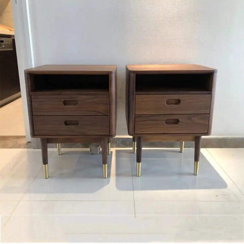 Premium Heavy Duty Rubber Wood Furniture Support Legs Set Of Four For Couches Tv Stands And Cabinets Feature Beefy Stability With No Sweat Mounting And Rock Solid Grip on nightstands.
