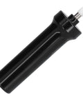 Pro Watch Repair Air Pump Tool With Crystal Removal Key For Glass Removal Of One Piece Case Watches, black handle view