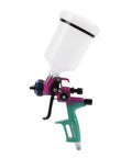 Straight Up Rock Solid Hvlp Paint Sprayer Featuring A Generous Six Hundred Ml Cup And Precision Point Three Tip for spray application