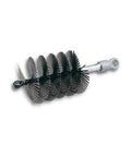 3.5 Inch Wire Duct Brush With Flat Steel Bristles For Heavy Duty Cleaning Of Ducts Bi-Directional Pulling Eye Ends