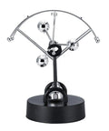 Kinetic Perpetual Motion Galaxy Desktop Gadget Revolving Outer Space Planet Balance Ornament For Desk And Home Office Decor