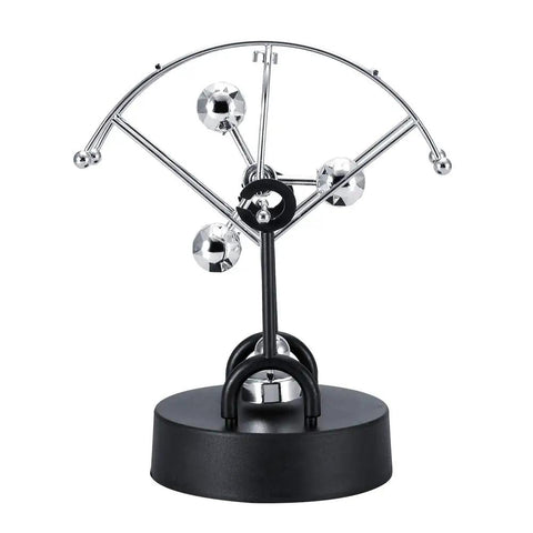 Kinetic Perpetual Motion Galaxy Desktop Gadget Revolving Outer Space Planet Balance Ornament For Desk And Home Office Decor