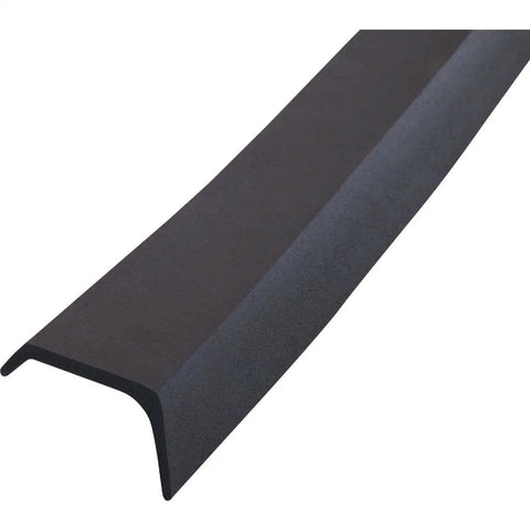 9 Foot Black Rubber Garage Door Bottom Seal For Weatherproofing And Draft Blocking That Stops Moisture Dust And Insects Easy