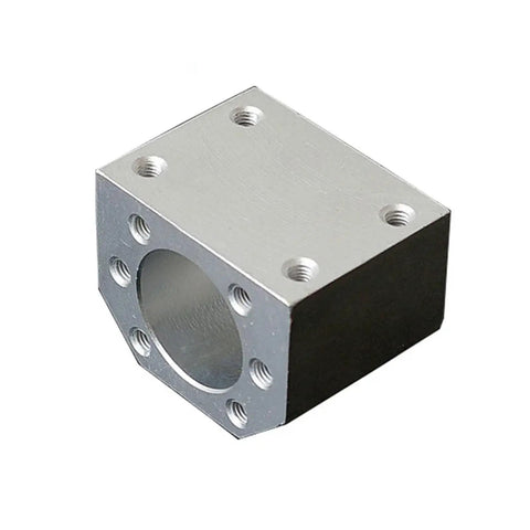 DIY CNC Ballscrew Axis Kit SFU12 16 With Three Pitch Options For Fast Travel And Long Stroke Beefed Up Heavy Duty Build For 1200mm To 1600mm Length Large Benchtop CNC Machines And 3D Printer Frames, aluminum nut housing