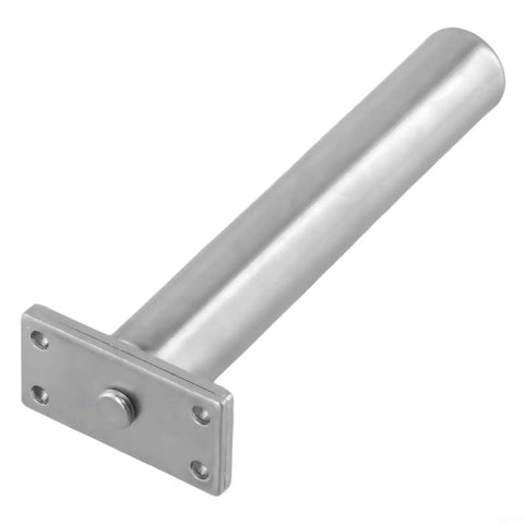 Automatic Door Closer Concealed Tubular Spring Soft Close For Doors Up To 50Kg Silver Finish Hardware For Home Office Security
