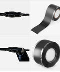 5 cm wide waterproof silicone self-adhesive tape for high temp use, DIY friendly for electrical wire insulation and plumbing leak repair