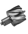 Badass Hss Annular Cutter 1 13/16 Inch Cut Diameter With 3/4 Weldon Shank and precision pilot pin for metal work.