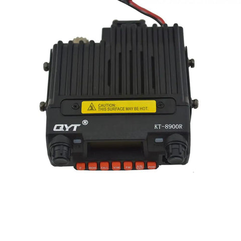 Top view of Tri Band Mobile Ham Transceiver With Dual Watch And Dual Standby, 25W 2m 1.25m 70cm Radio, CTCSS DCS 5Tone 2Tone.