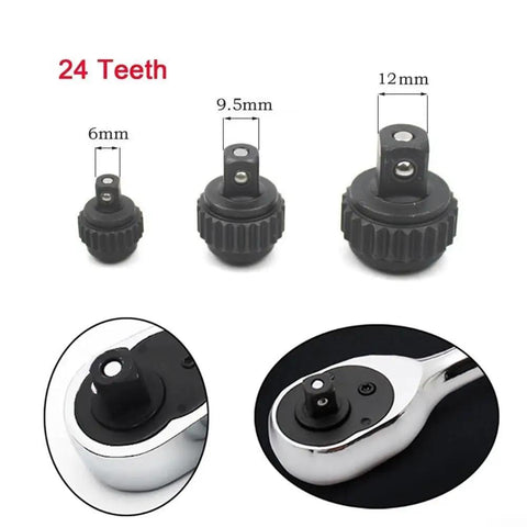 Ratchet Wrench Repair Kit For 1 Quarter Inch, 3 Eighth Inch And One Half Inch Drives With A 24 Tooth Fine Pitch Mechanism