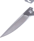 M63 DIY Folding Knife Kit With Dual Bearing Flipper Parts Kit Black G10 Handle Scales Gift Box Included USA Design Beginner Friendly Pro Grade Feel For Hobbyists And Knife Makers blade component