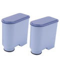 Game Changer Coffee Maker Water Filter Replacement Cartridge, pack of 2, blue, softens hard water for better coffee flavor.