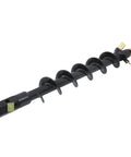 Heavy Duty 6 Inch By 48 Inch Earth Auger Replacement For Column Hole Excavation With 2 Inch Hex Connect Built Tough Steel Construction