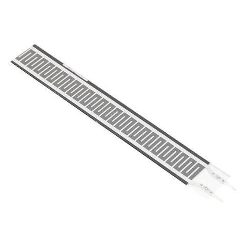 2 Pack RP-L-110 Pressure Sensor Set, Ultra Fast 0.01s Response Thin Film Force Sensor, 1000g Range, Rugged Resistive Force Sensor for Detecting Static And Dynamic Forces From 20g To 10kg And Beyond. Long thin-film pressure sensor strip with lead wires