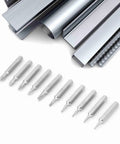 Top Quality Phone Repair Kit Featuring 10 Piece Hex Shank Drill Bits With Plum And Star Tips Made From Tough S2 Steel For DIY Smartphone Fixes And Tiny Screw Projects, 10-piece S2 steel precision bits set