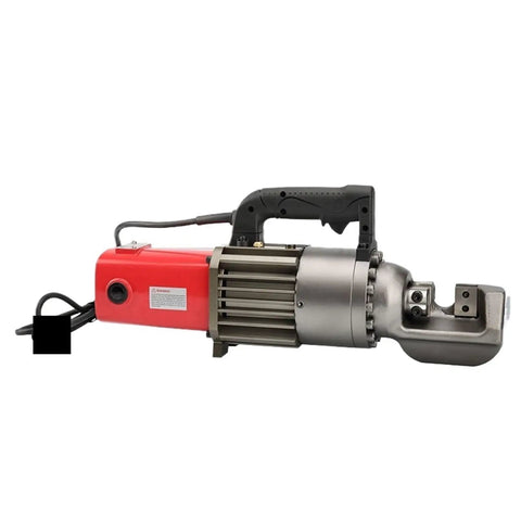 Beefy Professional Portable Rebar Cutter Rc 28 Shears for steel bars with red and silver design, suitable for 4 to 28 mm rods.