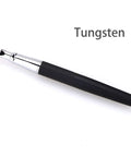 Pro Grade Fiber Optic Cleaver Tool With Snappy Carbide Tip And Sleek Pen Body for precision cutting, featuring tungsten tip and slim design.
