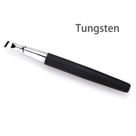 Pro Grade Fiber Optic Cleaver Tool With Snappy Carbide Tip And Sleek Pen Body for precision cutting, featuring tungsten tip and slim design.