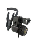 Drop Away Arrow Rest For Compound And Pulley Bows, Right Hand, Black Finish, CNC Machined Aluminum Alloy with positive locking mechanism