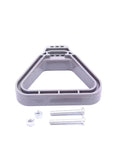 Rock Solid Professional Grade 350 Amp Connector Handles For Electric Forklifts And Solar Panels Hella Durable grey connector grip with hardware.