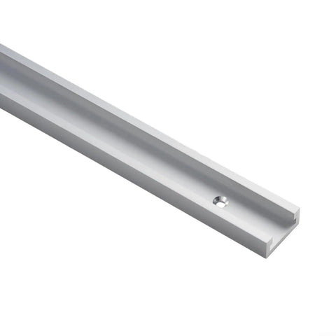 Heavy Duty Aluminum T Track And Miter Bar Slider For Table Saw And Router Workbench, 30mm Slot Width, 19mm Bar Size, 500mm Track