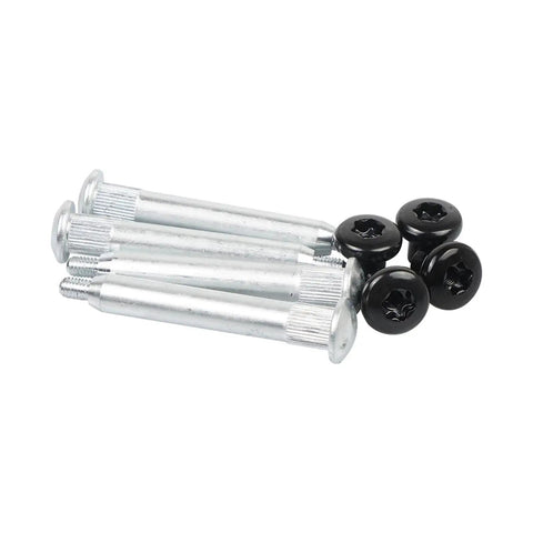 Close-up view of screws and bolts from Heavy Duty Door Hinge Set For Multiple Vehicle Models With 200kg Load Capacity Anti Rust Aluminum Hinges.