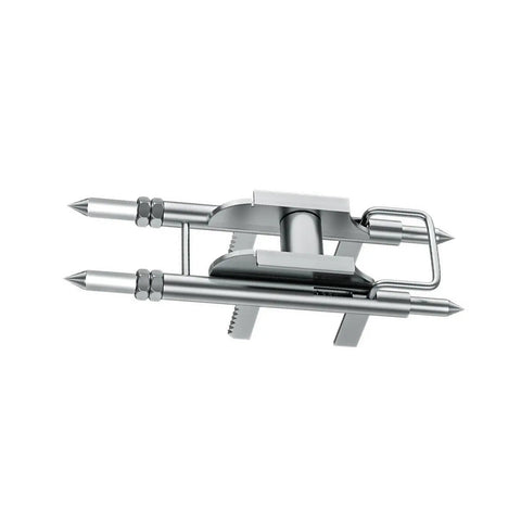 High Hardness Steel Cable Threading Aid For Electricians Pro Grade Compact Wire Puller Tool With Anti Slip Serrations Durable Threading Device For Easy Cable Feeding And Installation Portable Heavy Duty Wire Puller, side view