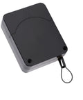 Retractable Door Closer For Standard Screen And Sliding Doors, Heavy-Duty Auto Closer With black ABS frame and loop