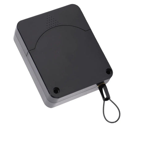 Retractable Door Closer For Standard Screen And Sliding Doors, Heavy-Duty Auto Closer With black ABS frame and loop