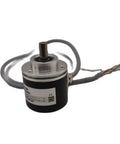 Next Level High Resolution 13 Bit SSI Gray Code Absolute Rotary Encoder With 4096 Laps Multiturn Position Sensor front view