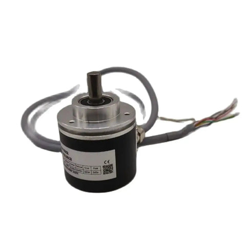 Next Level High Resolution 13 Bit SSI Gray Code Absolute Rotary Encoder With 4096 Laps Multiturn Position Sensor front view