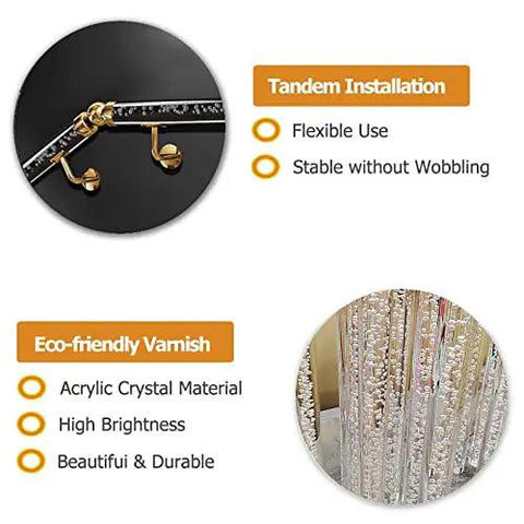 Top Shelf Indoor Acrylic Stair Handrail With Gold Wall Mount Brackets Built Tough Anti Slip Safety Grip Rail For Home Renovation Projects Custom Lengths Ready To Go, showcasing flexible tandem installation and eco-friendly varnish.