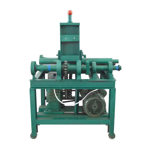 WYDDDARY 220V 3HP Electric Pipe Bender Machine for Round And Square Steel Tubes, front view showing durable metal design and motor.