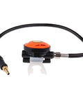 Second Stage Regulator With Mouthpiece For Scuba Diving Gear Backup Octopus Hookah Low Pressure Hose Mechanically Balanced
