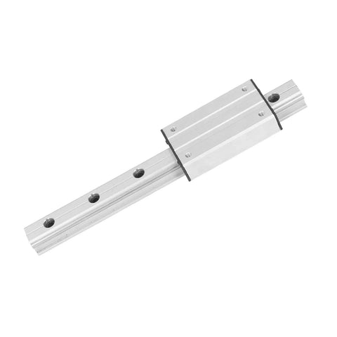 External Biaxial Linear Guide Rail With Metal Slide Block For CNC DIY Automation And Precision Motion System Super Quiet With Low Friction And Smooth Operation For Home Shops And Pro Labs, 300 mm aluminum rail