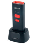 Bluetooth QR Barcode Scanner With Charge Stand And Rechargeable Battery Fast 1D 2D PDF417 UPC Codes Pocket Reader 3 In 1 Wireless