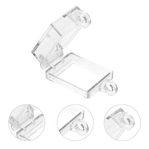 Clear Rocker Switch Cover Emergency Guard for Industrial and Marine Use, durable button protector lid 2.48 x 1.18 x 0.78 inch