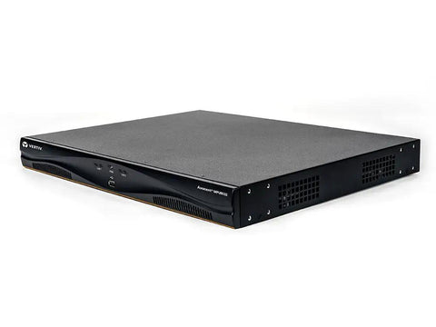 Avocent Mergepoint Unity Kvm Over Ip And Serial Console Switch With 32 Ports And 8 Digital Kvm Paths For Zero Drama Server Management and Straight Up Reliable Remote Access Plus Virtual Media And Dual Ac Power Mpu8032Dac black rackmount unit
