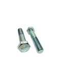 Two M8 1.25 By 55mm Hex Cap Screws Bolts Zinc Grade 10.9 for building and maintenance projects with precision threads.