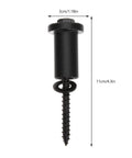 Sliding Barn Door Track Spacers Replacement Kit 4 Pack With Carbon Steel Connectors Lag Bolts And Wall Anchors Tough As Nails Exterior Barn Door Hardware Adjustable Spacing And Easy Install For Durable Home Replacement shown as single spacer