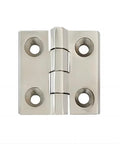 Heavy Duty 304 Stainless Steel Corner Door Hinge for Industrial Equipment and Cabinets Built to Take a Beating 50 By 50 Millimeter