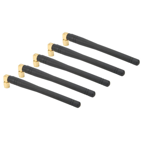 Five Pack Router Antennas 50W 3dBi High Gain SMA Male For Drones, Home Security, Smart Home Systems, Meter Reading, Long Range