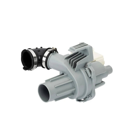Dishwasher Circulation Pump Motor Assembly Replacement For Whirlpool Kenmore Maytag Amana Sears Dishwashers, side view