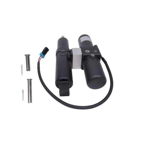 Heavy Duty Hydraulic Angle System Actuator 2885103 2883409 For Polaris Ranger 1000 Crew Xp with hydraulic motors and connectors.