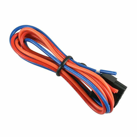 52mm Volt Meter Gauge 8 to 18V IP67 Backlit With Seven Color LEDs Anti Vibration For Boats Construction Machinery Vehicles And Humid Environments Durable Electrical Monitor For Tough Work, red and blue wires