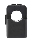 Straight Up Heavy Duty Split Core Current Transformer PZCT-02 100A Energy Meter Clamp Sensor in black housing, 16mm throat size.